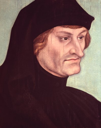 Portrait of Rudolf Agricola (1444-85) by Lucas Cranach the Elder